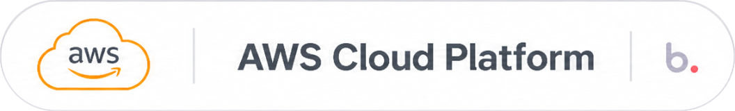 Selo AWS Cloud Platform — Brinde.me