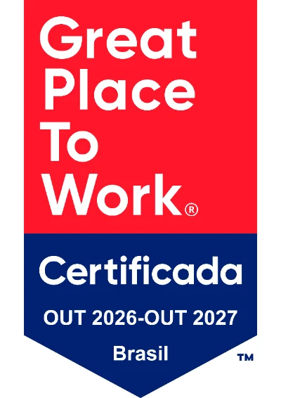 Selo Great Place to Work 2026 — Brinde.me